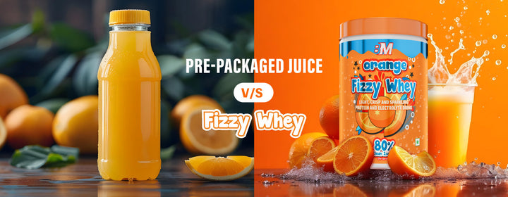 Pre-Packaged Juice vs Fizzy Whey