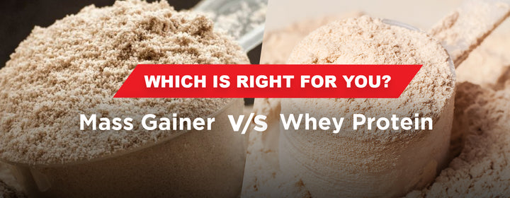 Mass Gainer vs. Whey Protein