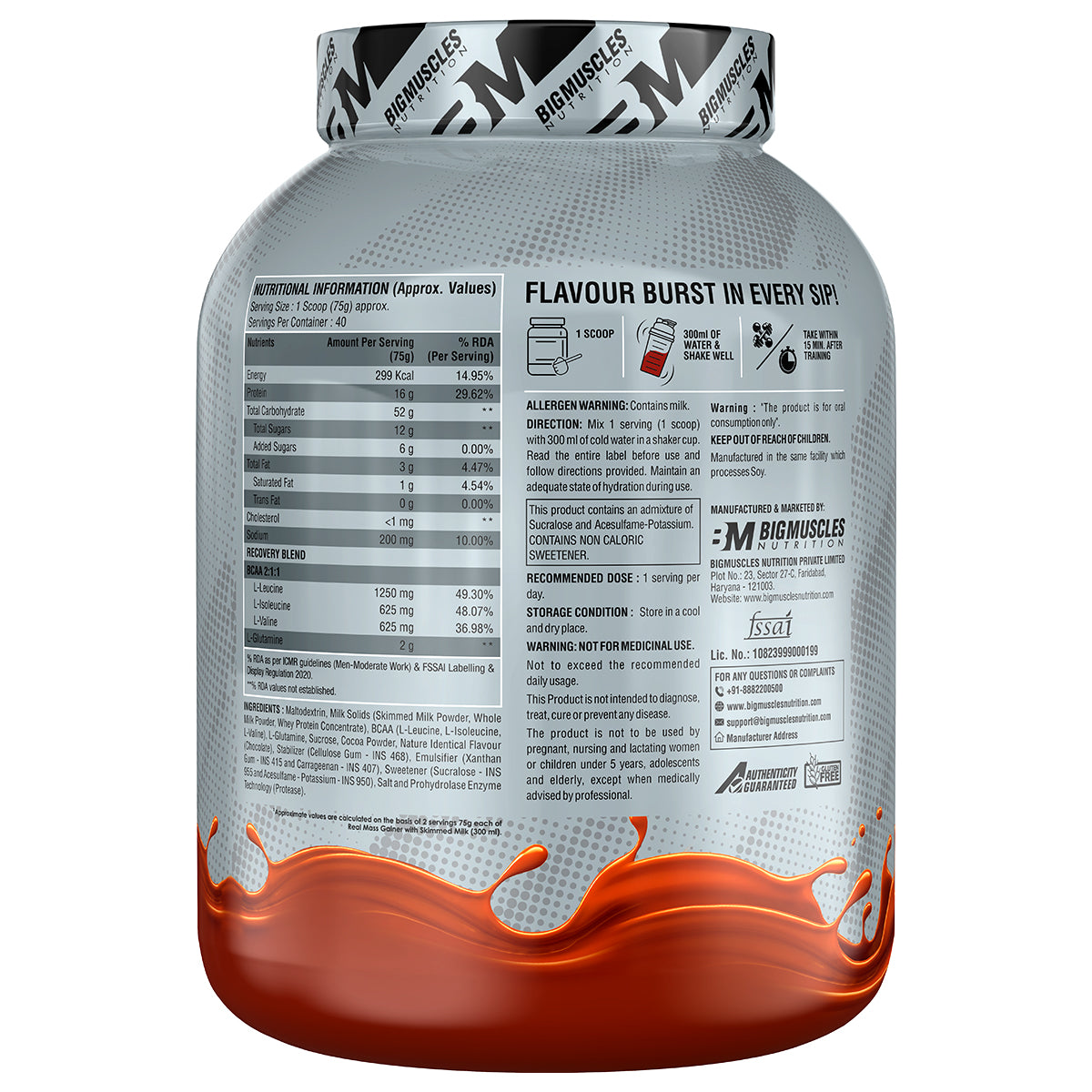 Real Mass Gainer