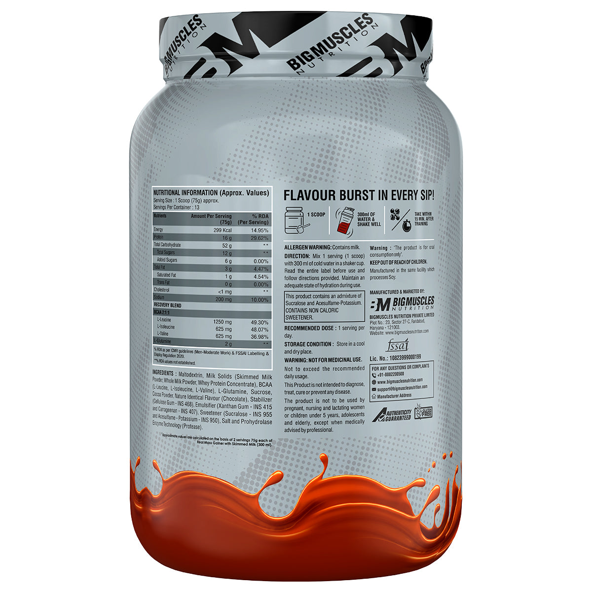 Real Mass Gainer