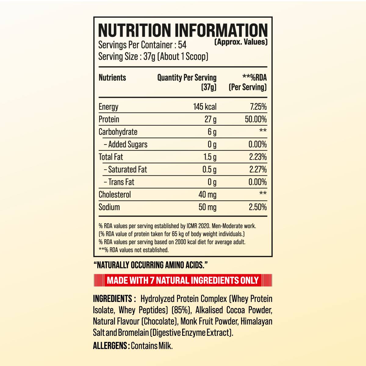 Gold Whey Isolate