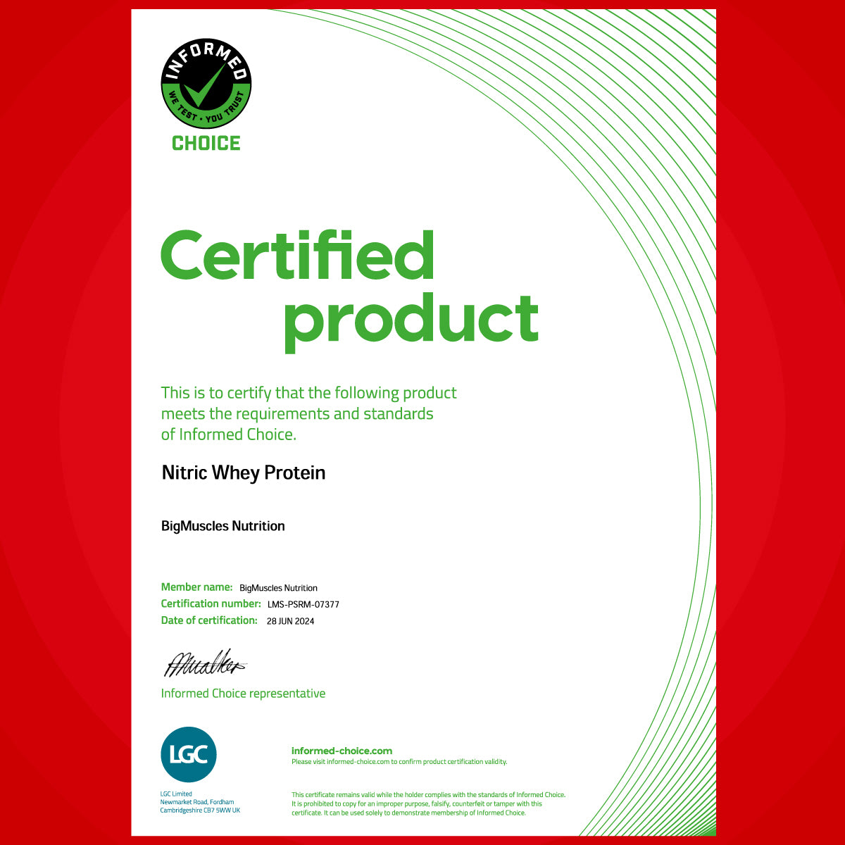 Nitric Whey Protein