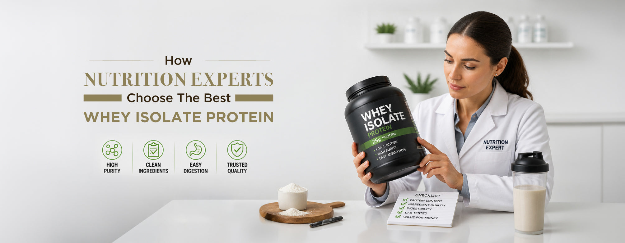 Best Isolate Protein by Nutrition Experts 