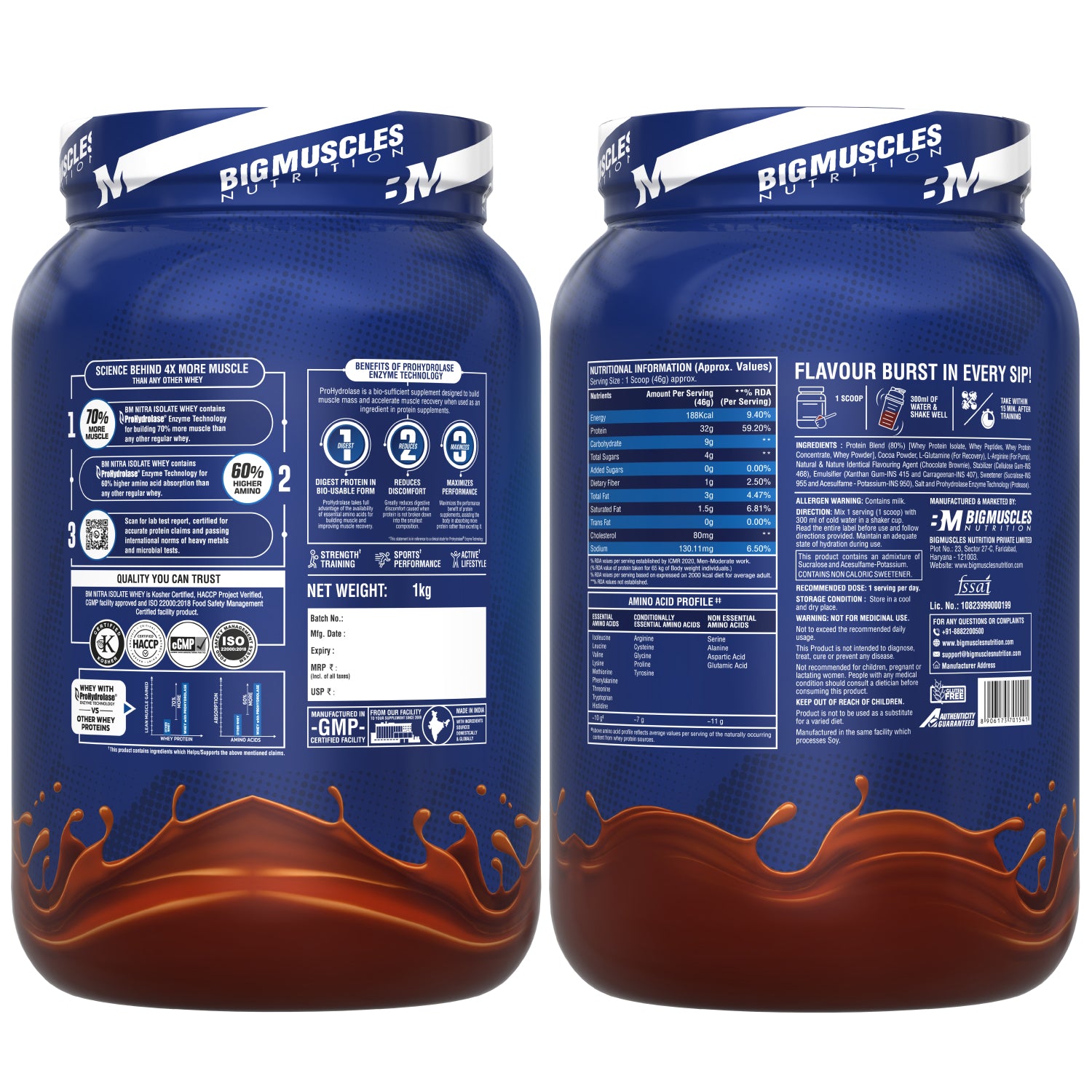 Nitra Isolate Whey Protein