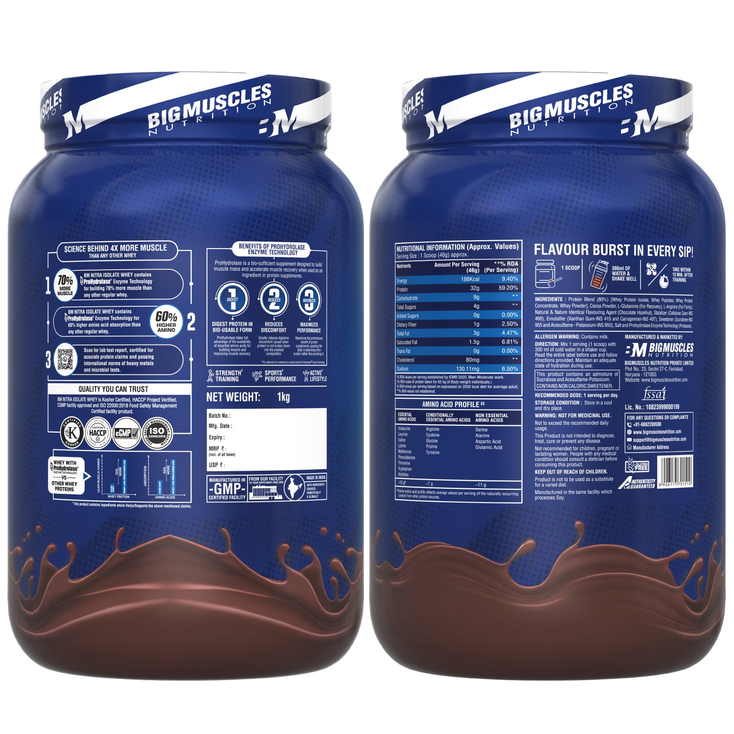 Nitra Isolate Whey Protein