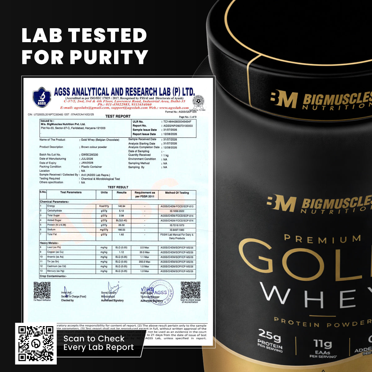 Premium Gold Whey Protein