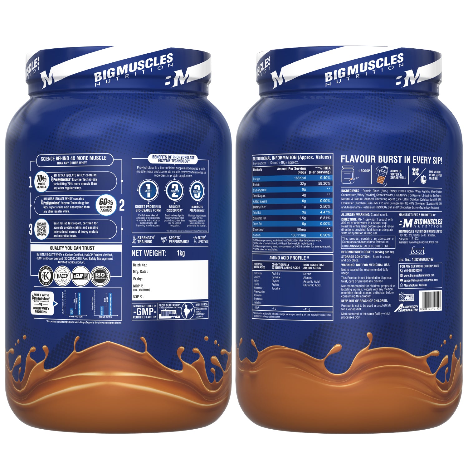 Nitra Isolate Whey Protein