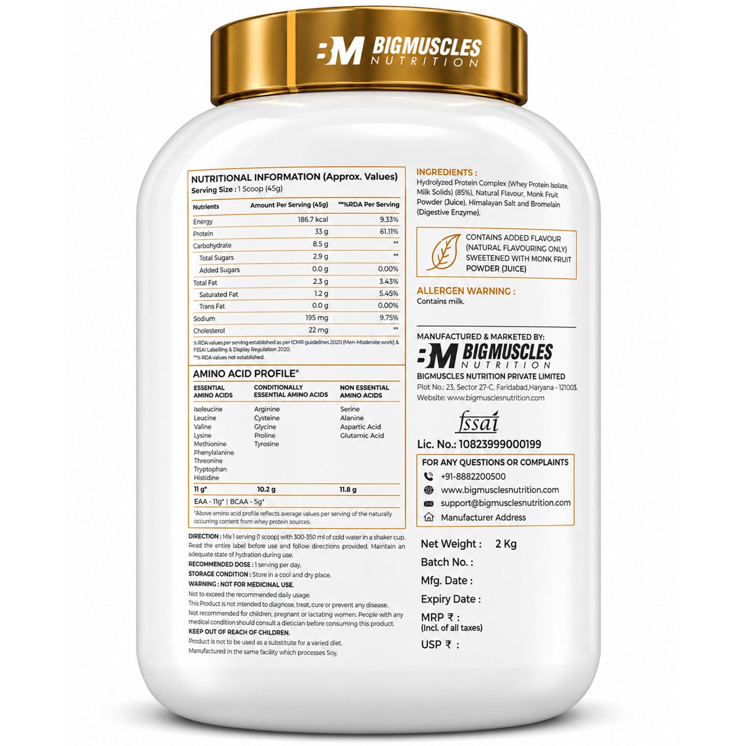 Gold Whey Isolate | Buy 1 Get 1 Free
