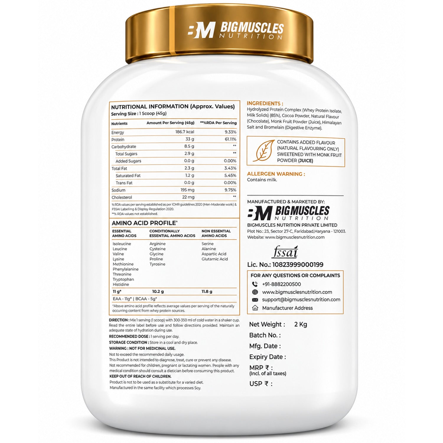 Gold Whey Isolate | Buy 1 Get 1 Free
