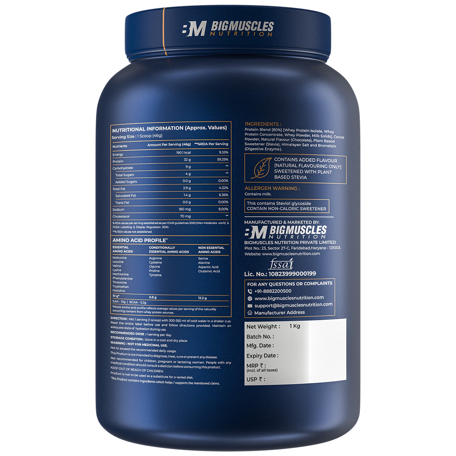 Nitra Isolate Whey Protein | 32g Isolate Protein