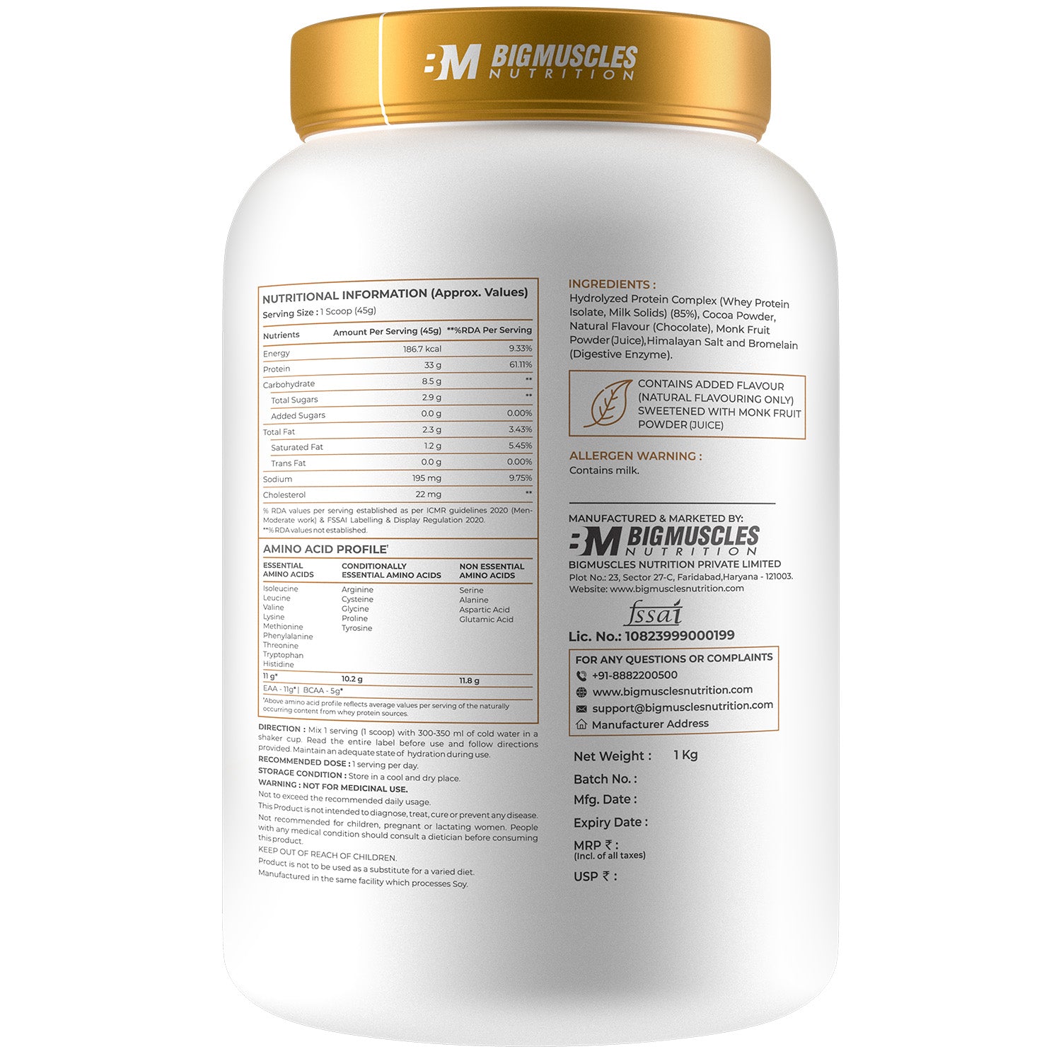 Gold Whey Isolate | Buy 1 Get 1 Free