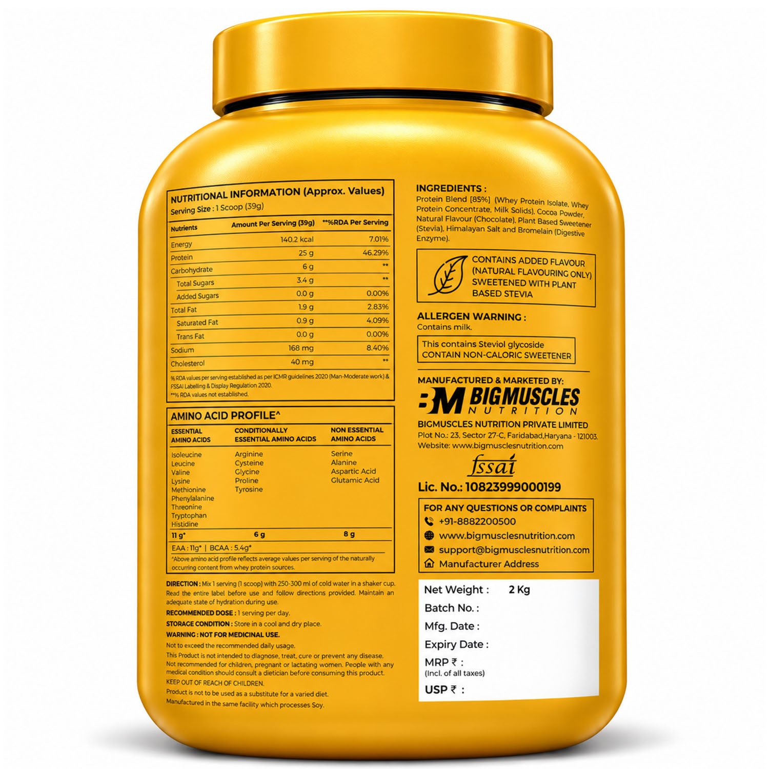Magnum Whey | 25g Protein | Isolate + Concentrate Protein