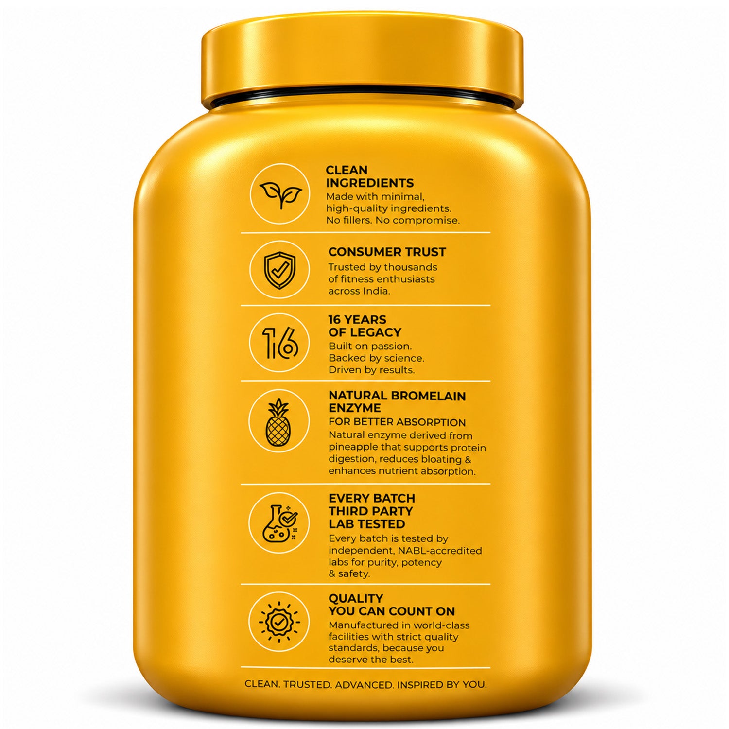 Magnum Whey | 25g Protein | Isolate + Concentrate Protein