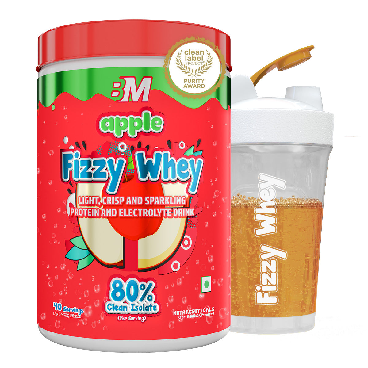 Fizzy Whey + Shaker