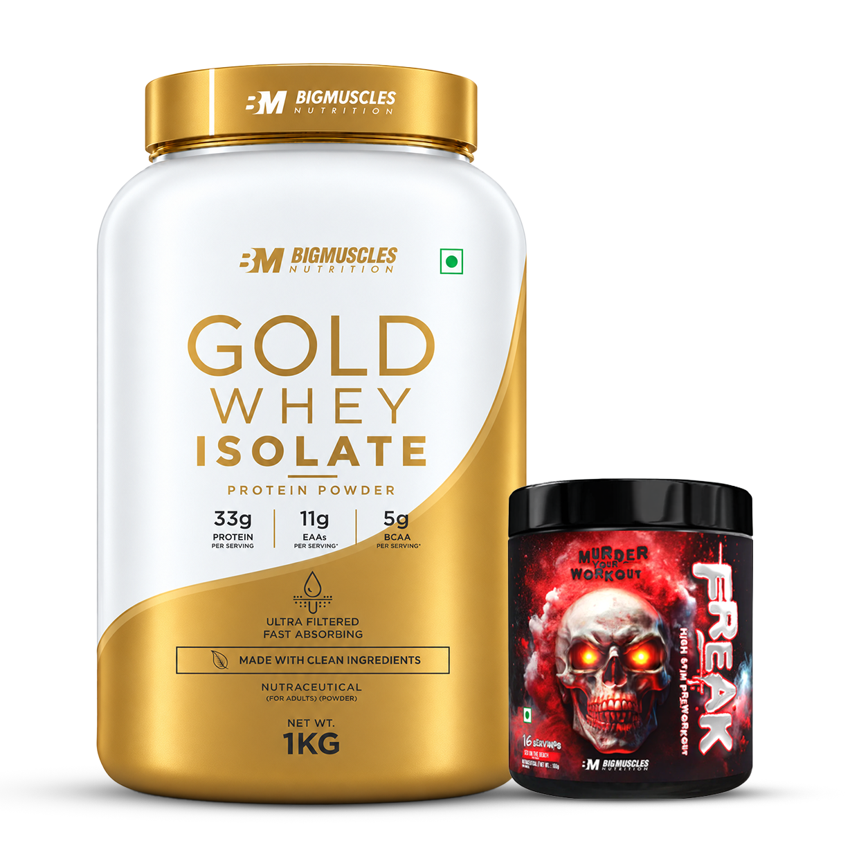 GOLD WHEY ISOLATE + FREAK