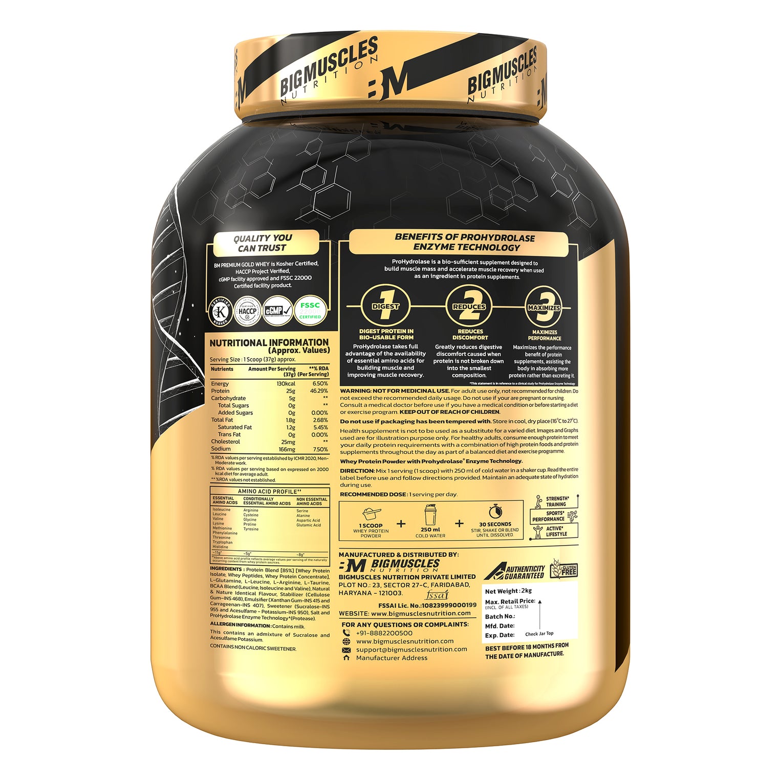 Premium Gold Whey Protein