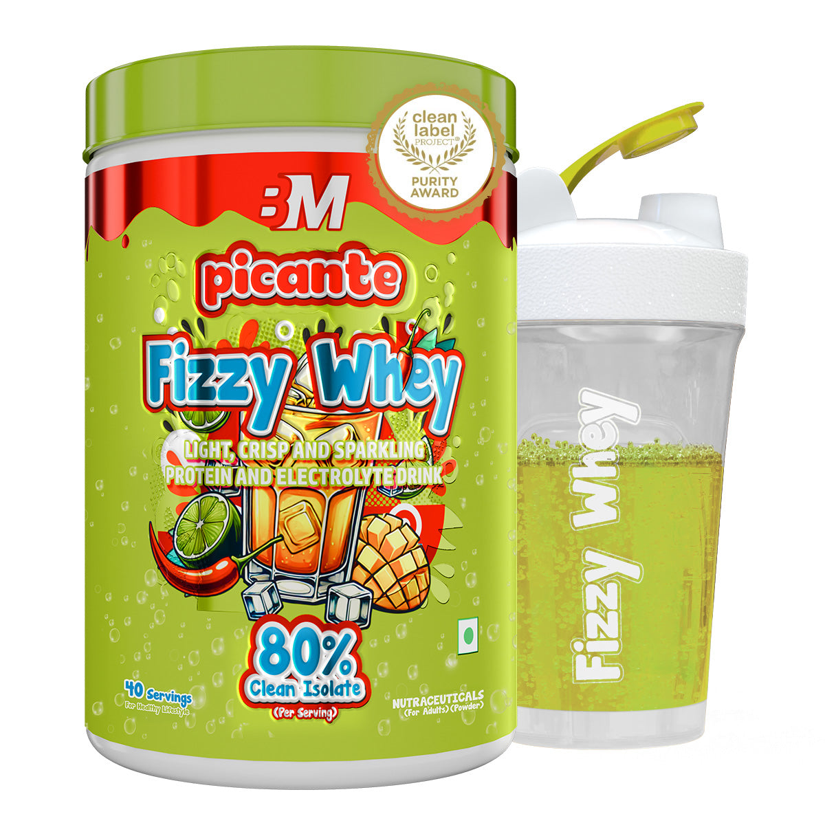 Fizzy Whey + Shaker