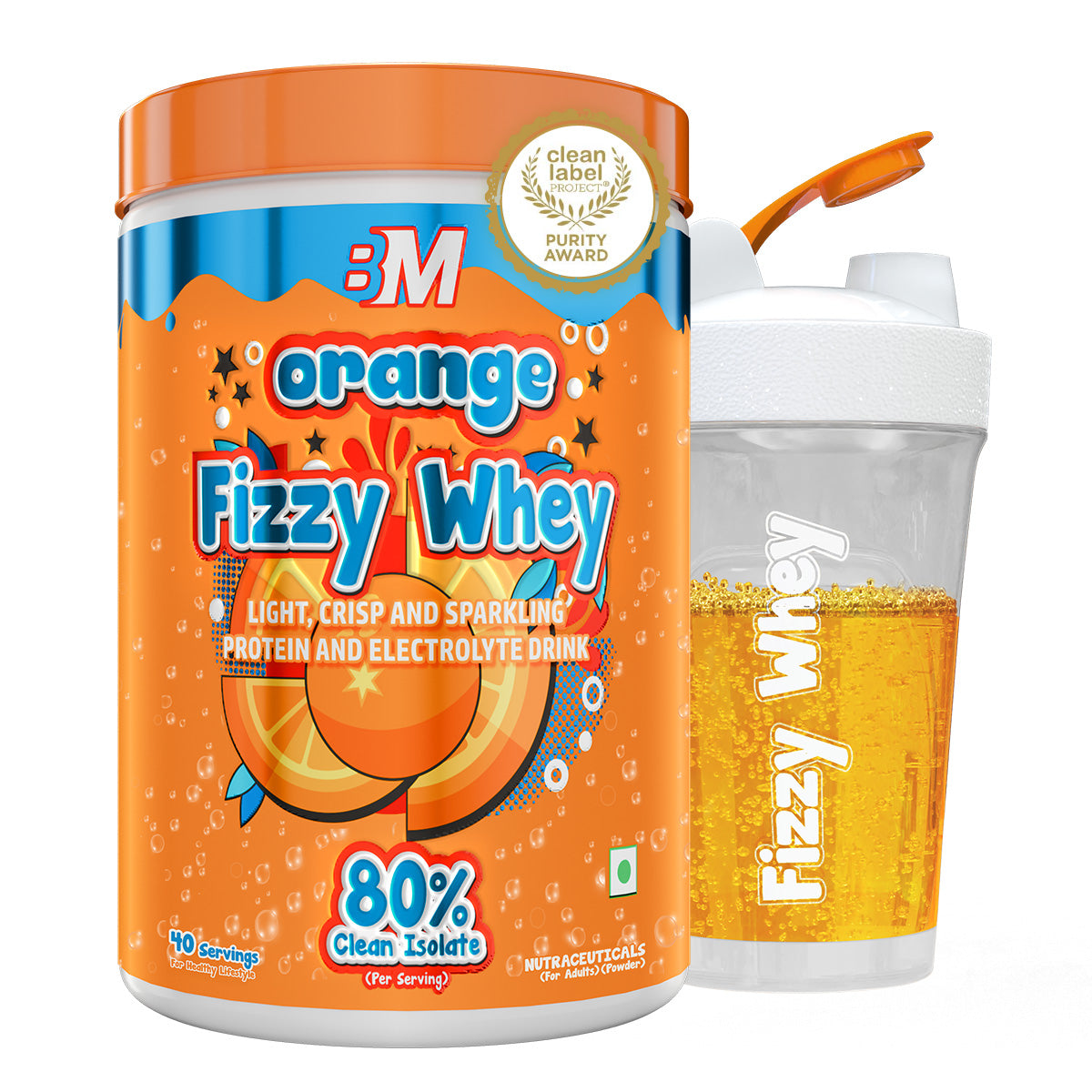 Fizzy Whey + Shaker