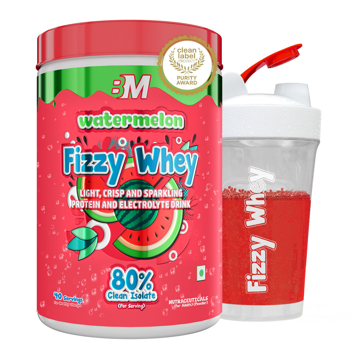 Fizzy Whey + Shaker