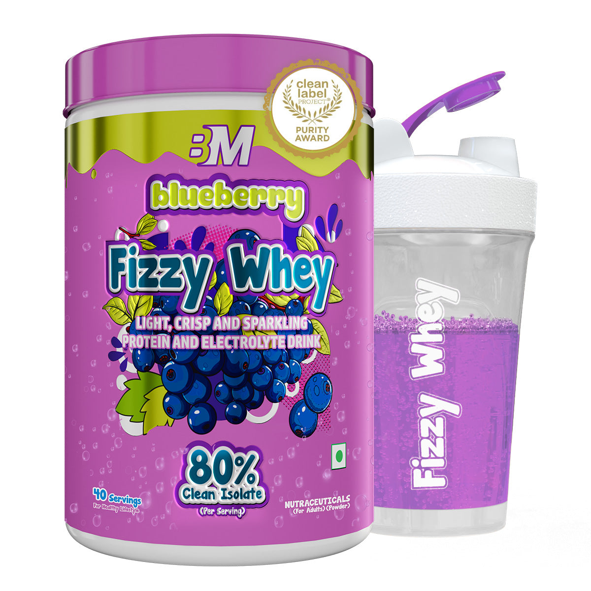 Fizzy Whey + Shaker