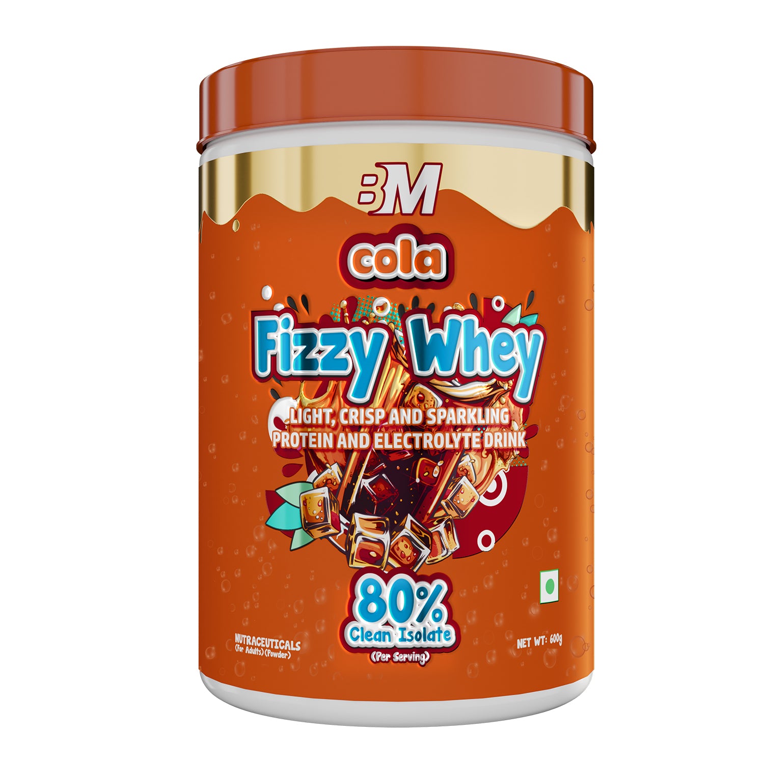 FIZZY WHEY COLA + SHAKER