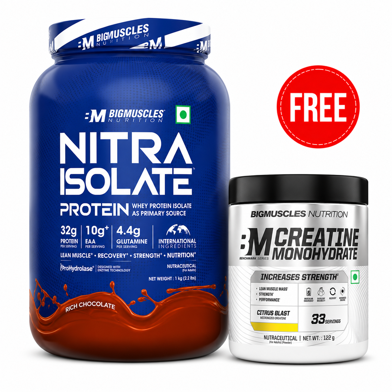 Nitra Isolate + Benchmark Creatine
