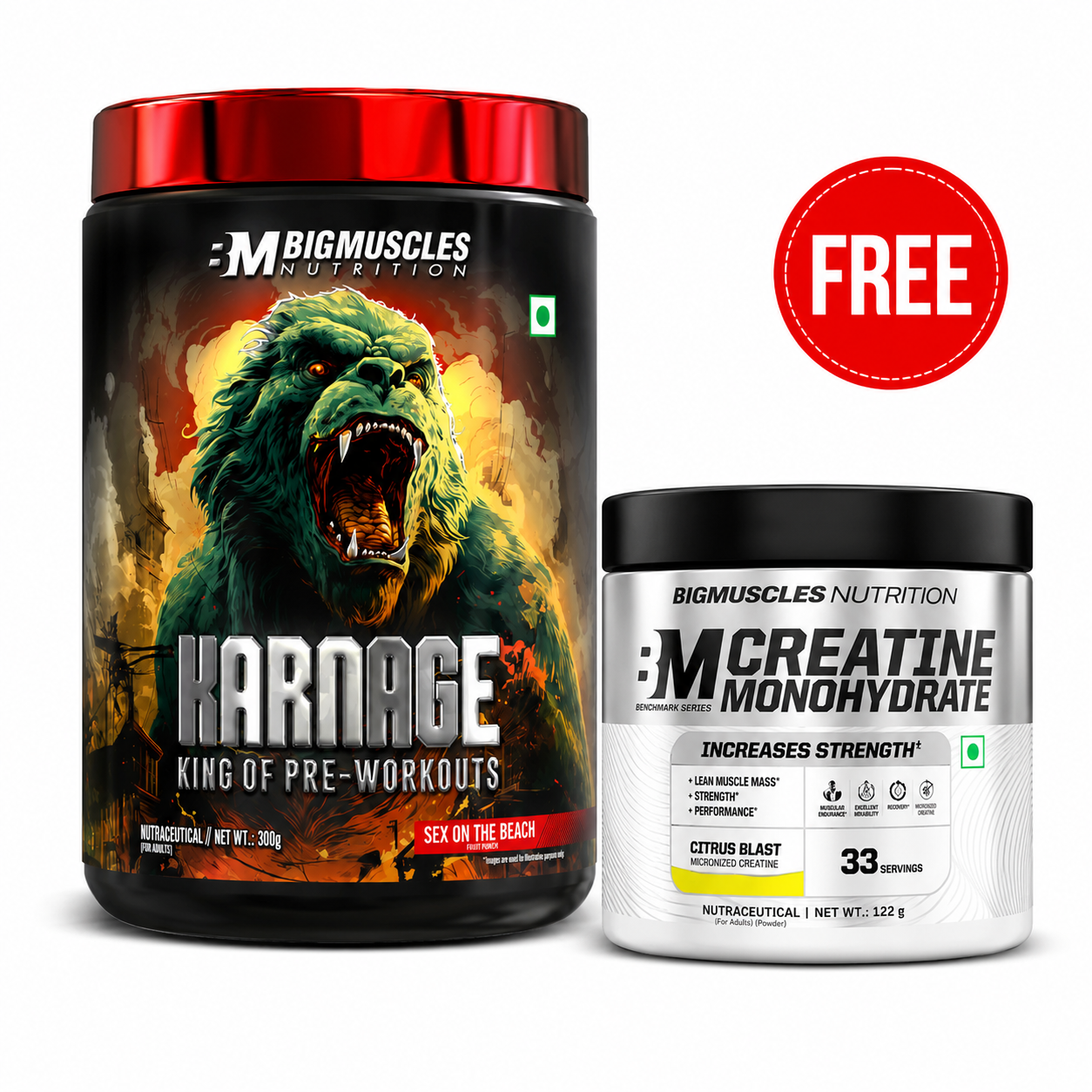 Karnage + Benchmark Creatine