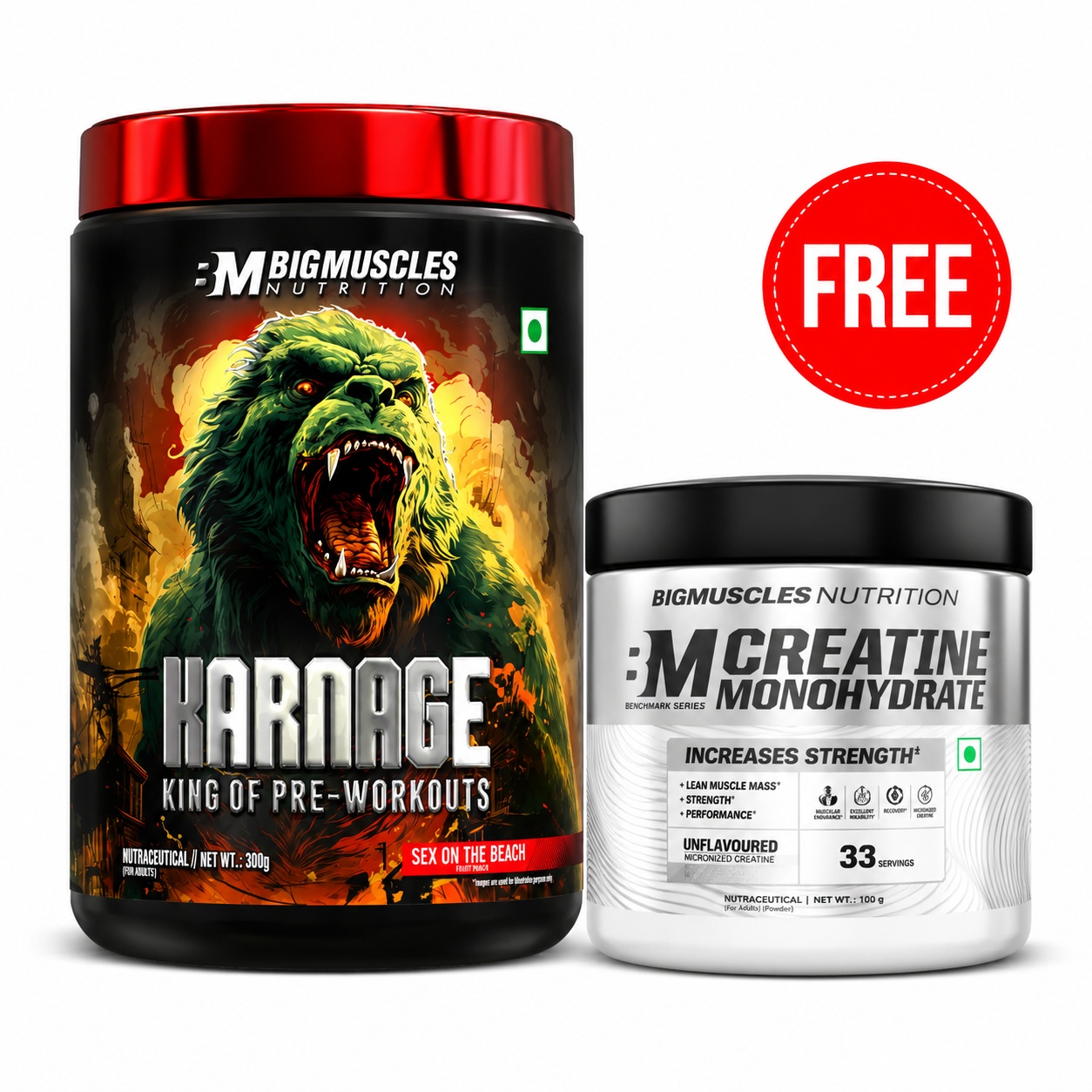 Karnage + Benchmark Creatine