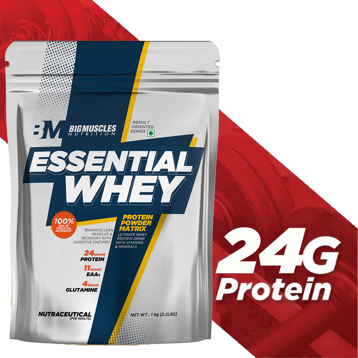 🎁 Essential Whey - 1kg / Dutch Chocolate