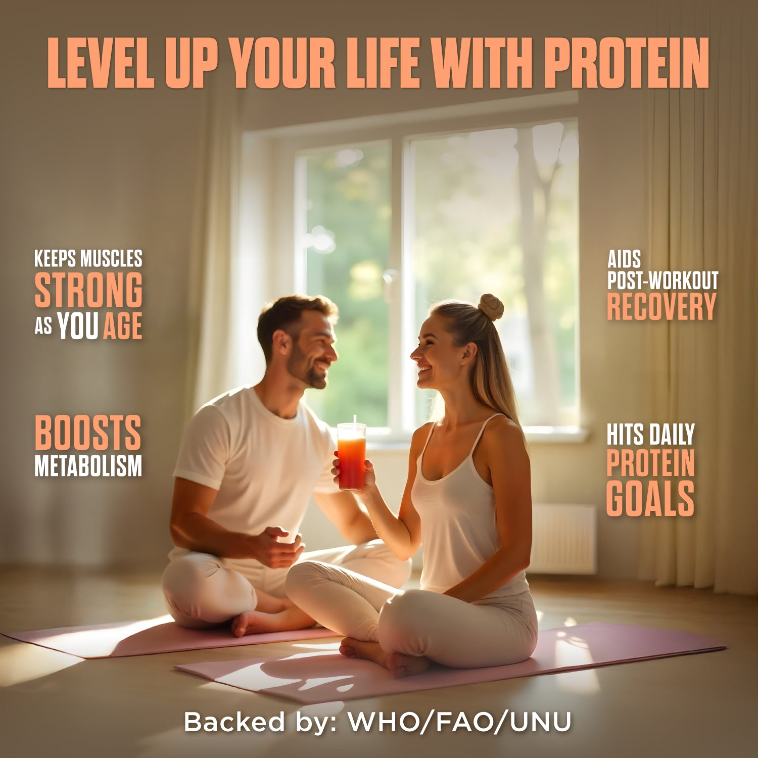 FIZZY WHEY ORANGE + SHAKER