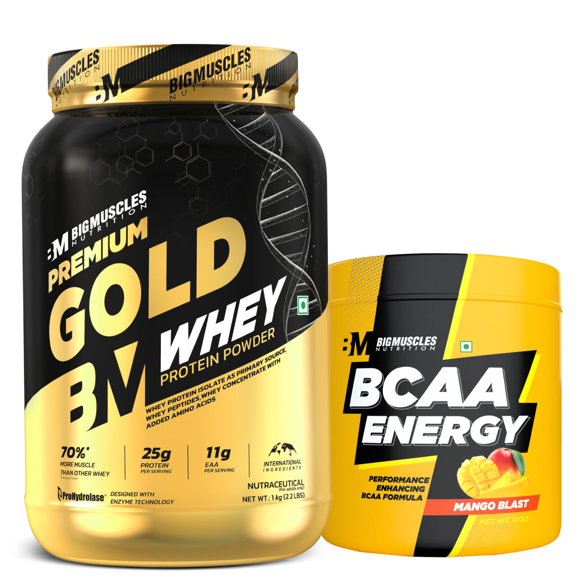Premium Gold Whey + BCAA Energy