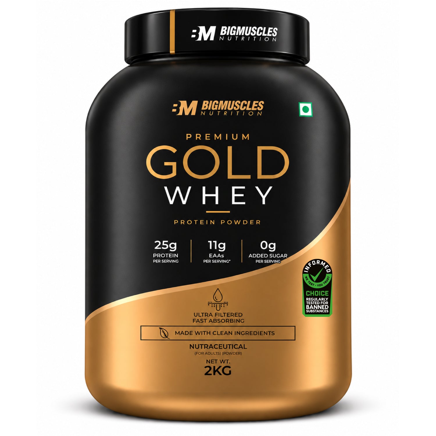 Premium Gold Whey Protein | 25g Protein | Informed Choice