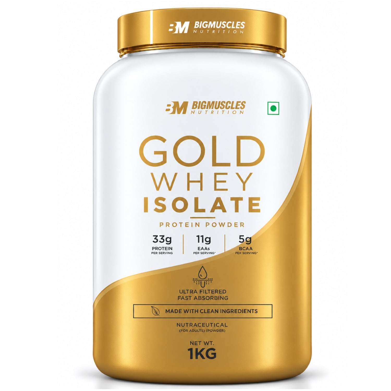 Gold Whey Isolate | Buy 1 Get 1 Free