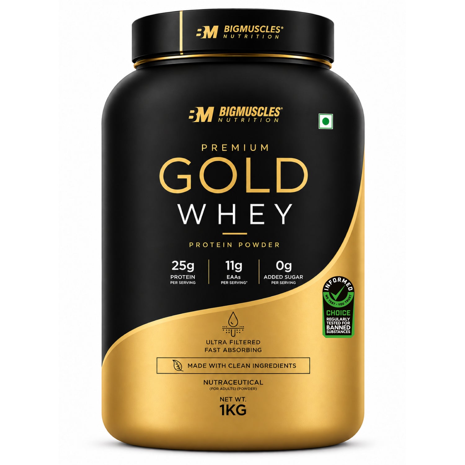 Premium Gold Whey Protein | 25g Protein | Informed Choice