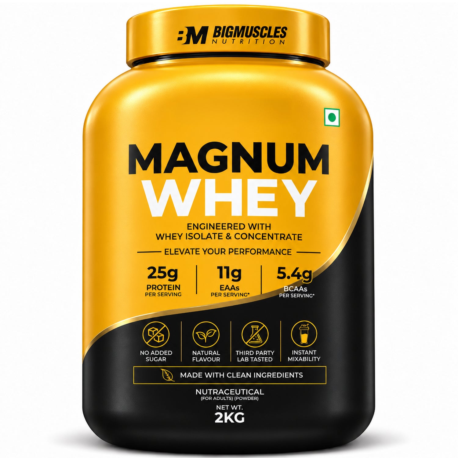 Magnum Whey | 25g Protein | Isolate + Concentrate Protein