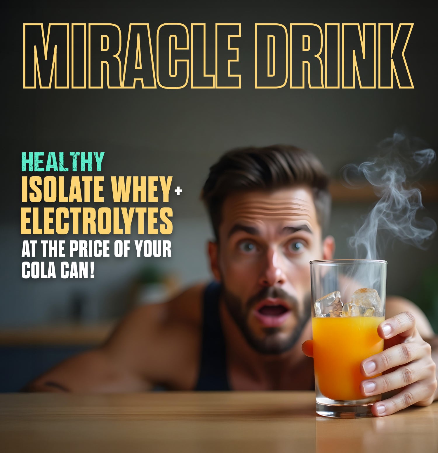 FIZZY WHEY MANGO + SHAKER