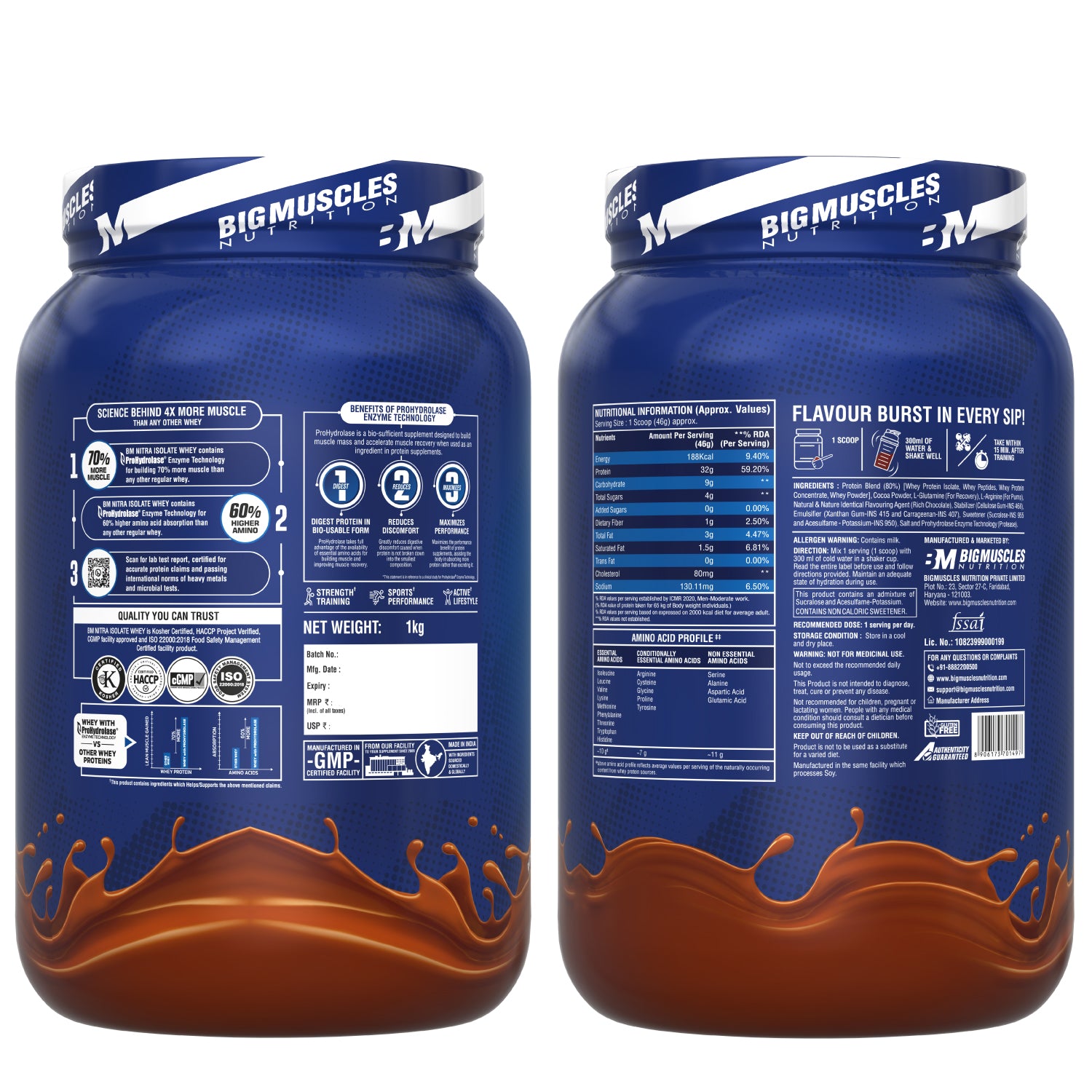 Nitra Isolate Whey Protein