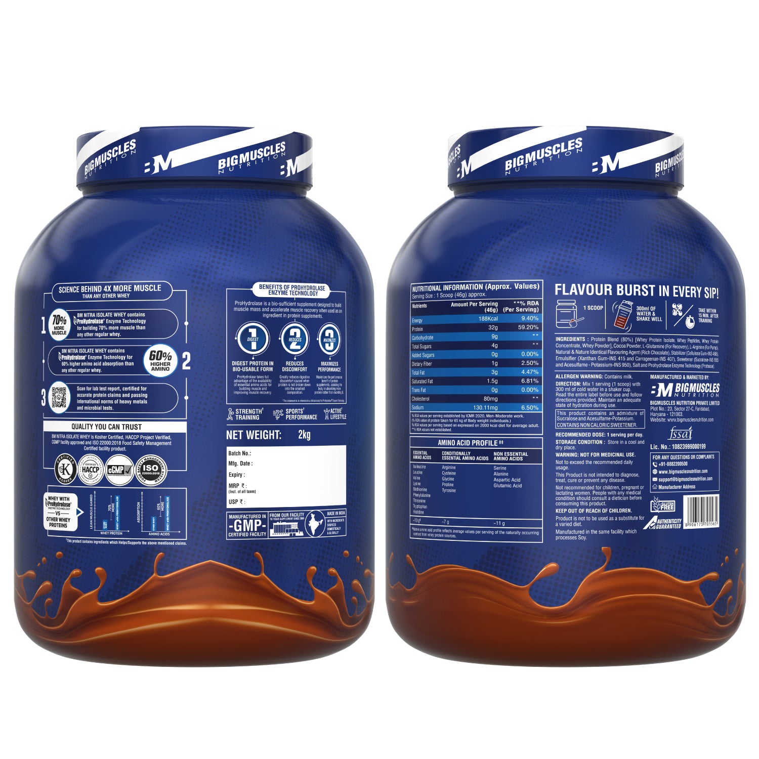 Nitra Isolate Whey Protein