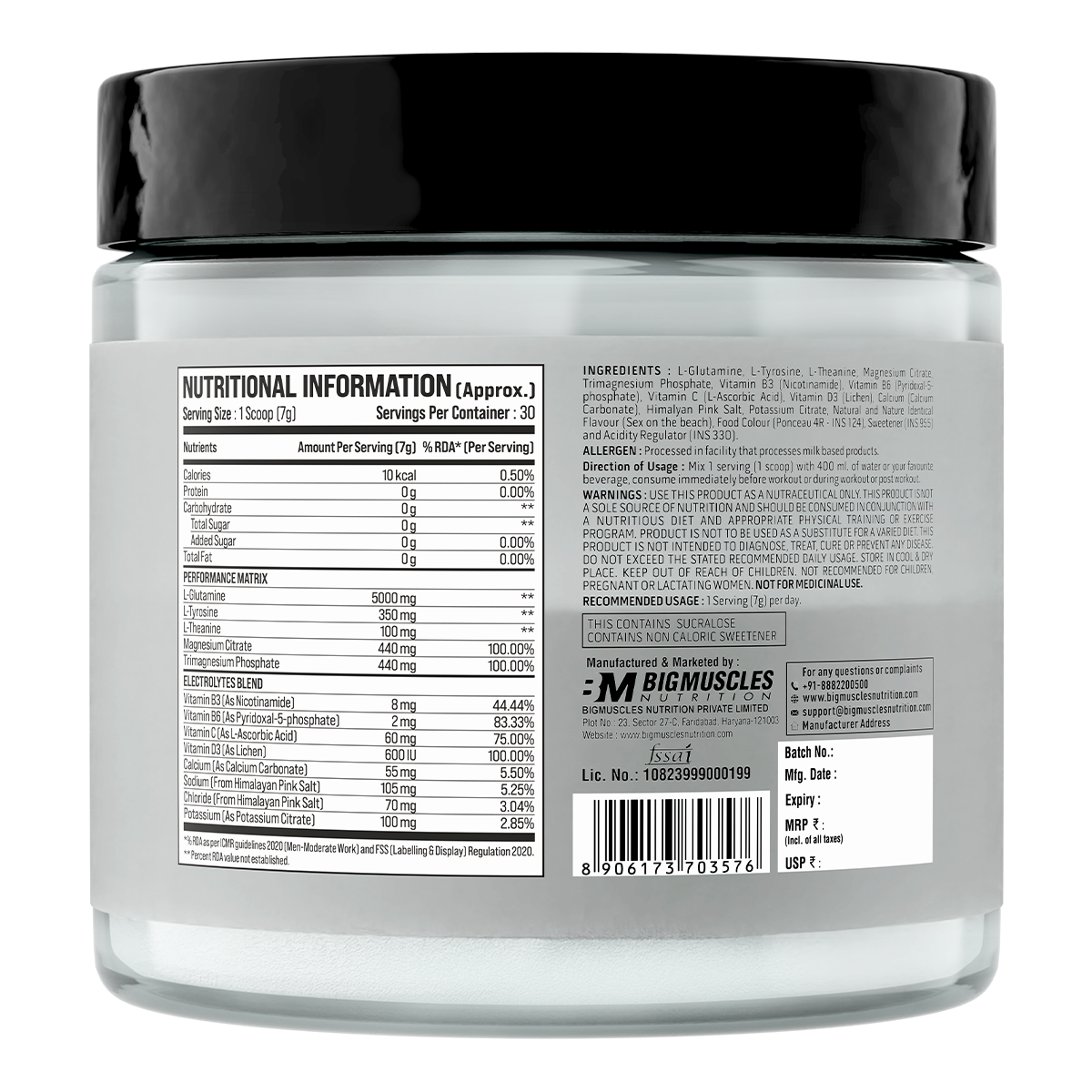 GLUTAMINE + PEPTIDES