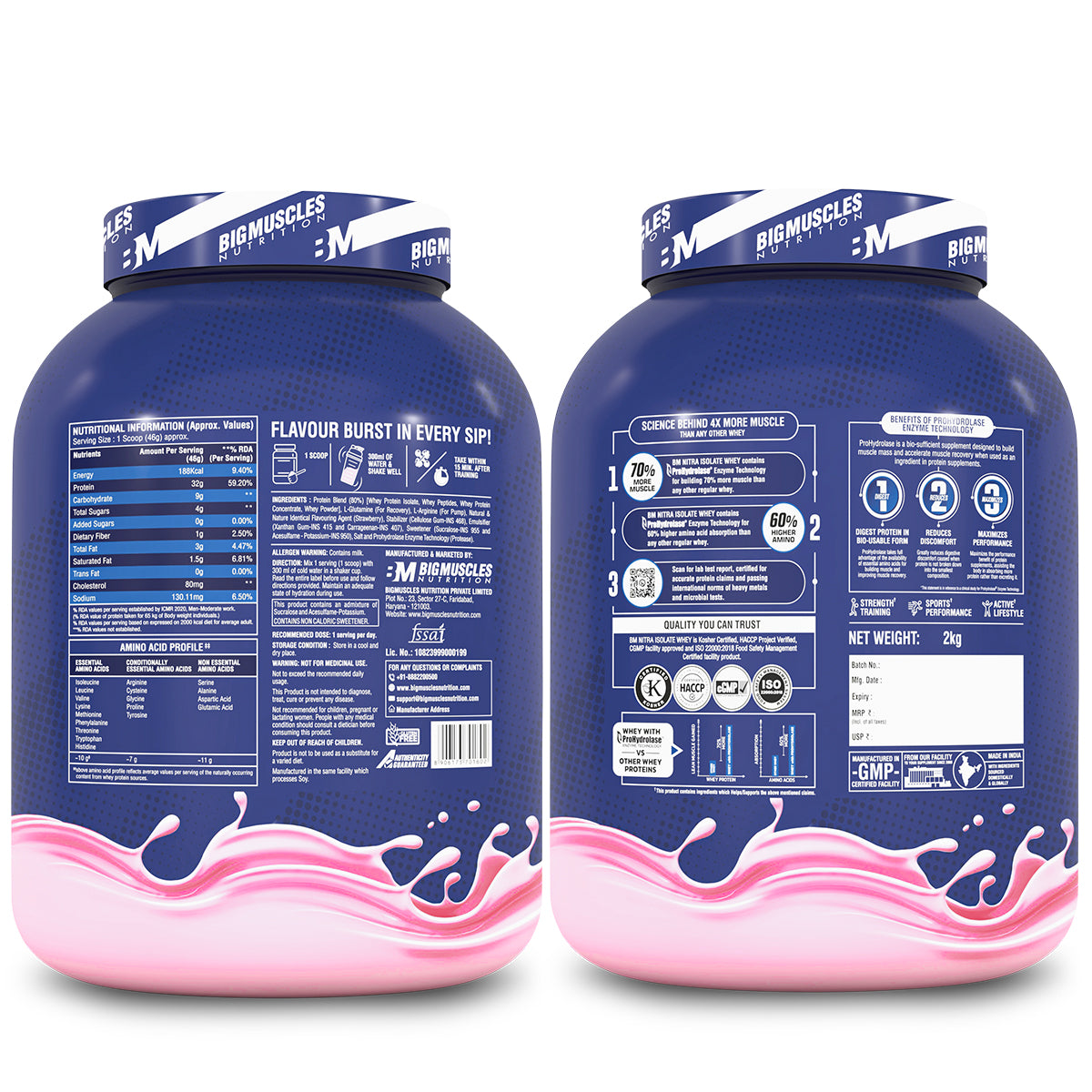 Nitra Isolate Whey Protein