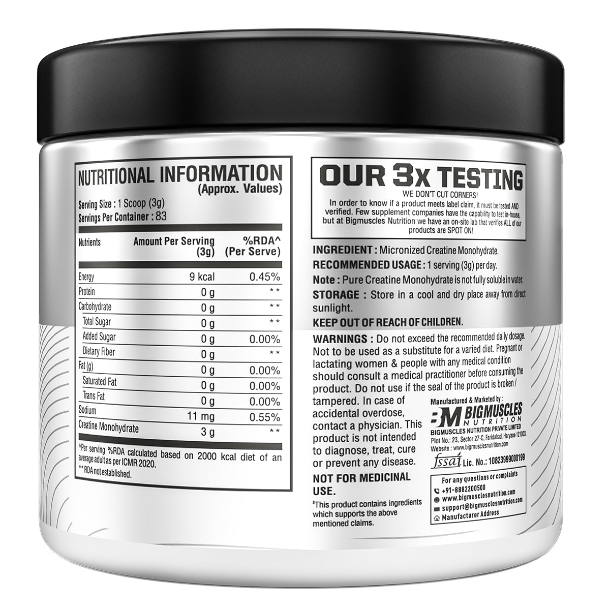 Benchmark Creatine Monohydrate