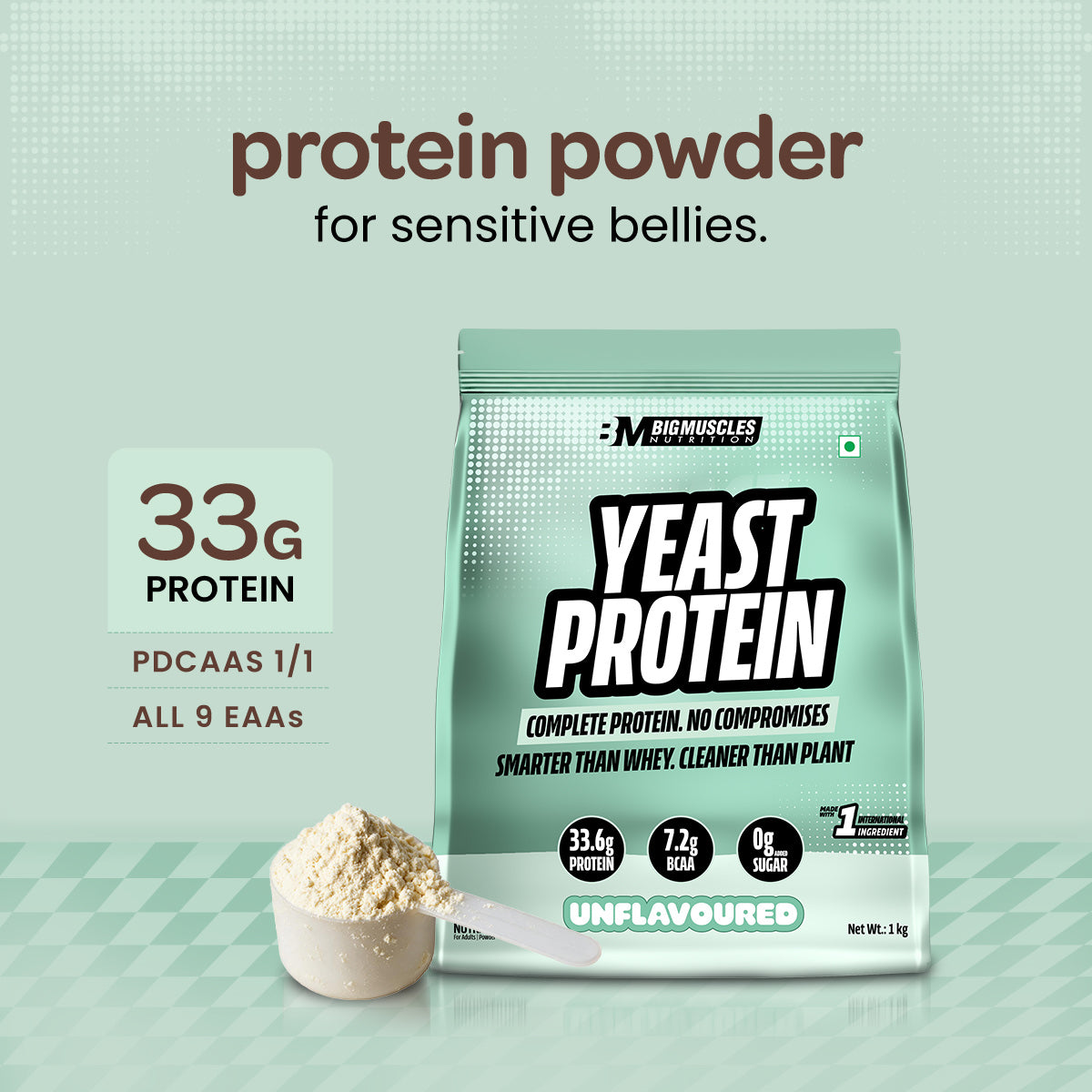 Yeast Protein | Fermented Protein | PDCAAS Score - 1