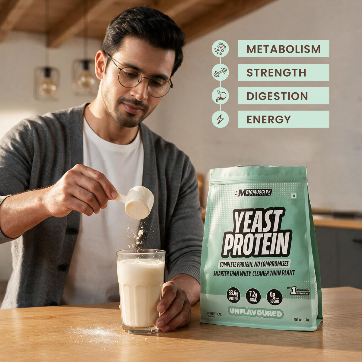 Yeast Protein | Fermented Protein | PDCAAS Score - 1