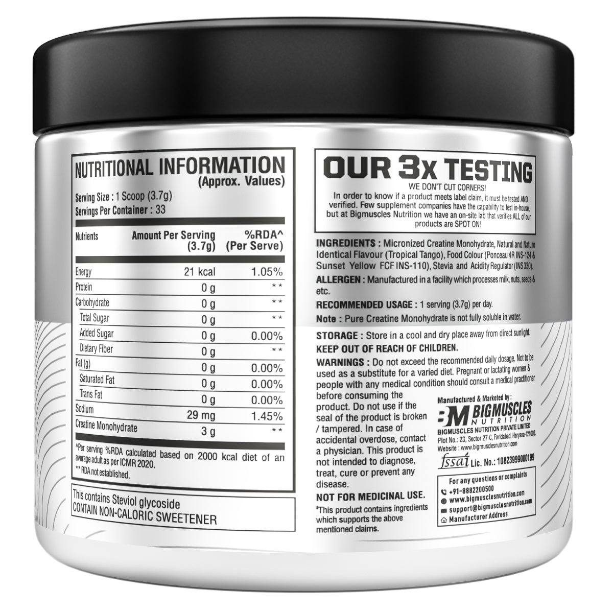 Benchmark Creatine Monohydrate