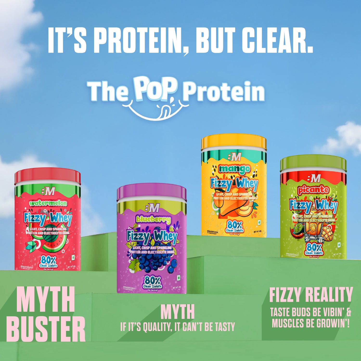 FIZZY WHEY APPLE + SHAKER