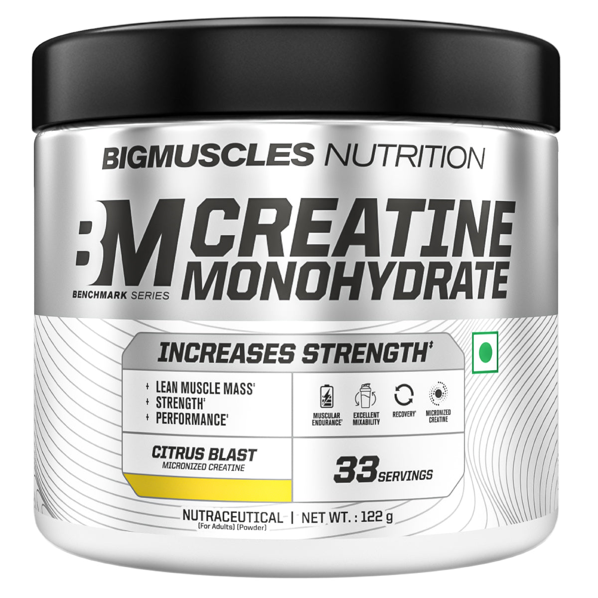 🎁 Benchmark Creatine Monohydrate - 33 Servings / Citrus Blast