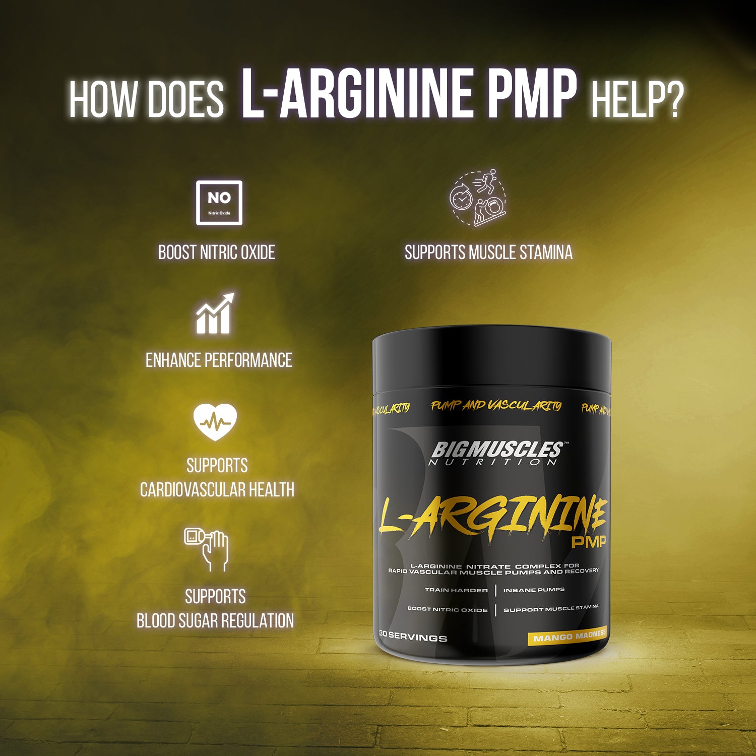 l arginine pmp powder